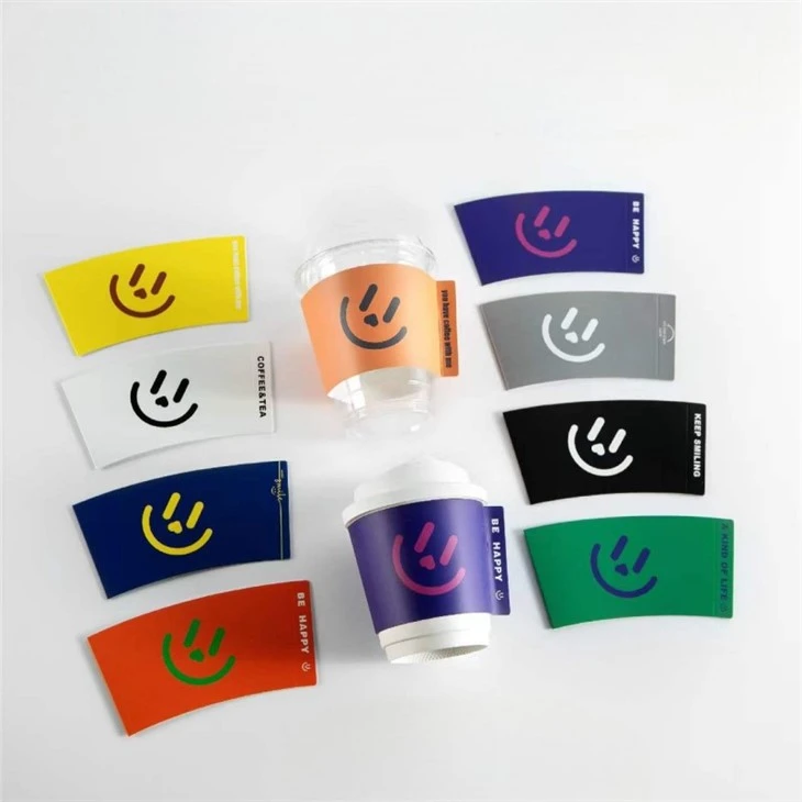 Mâneci de cafea de unică folosință